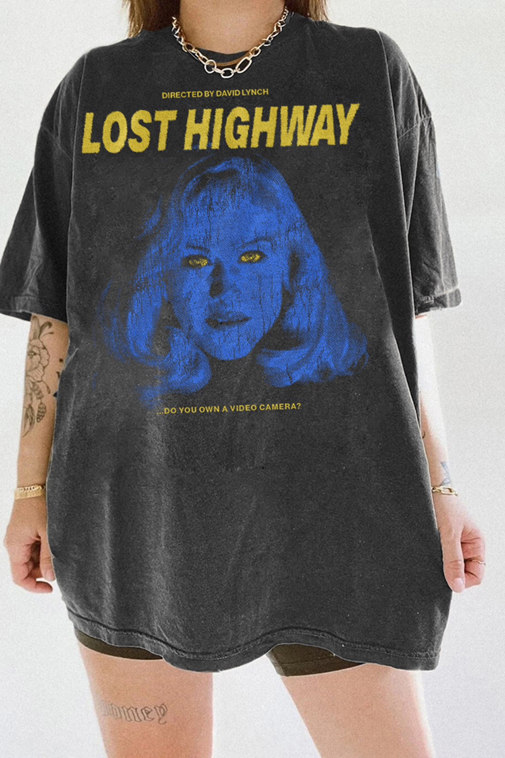 New T-Shirt Lost Highway Merch, Shirt Lost Highway Movie For Women