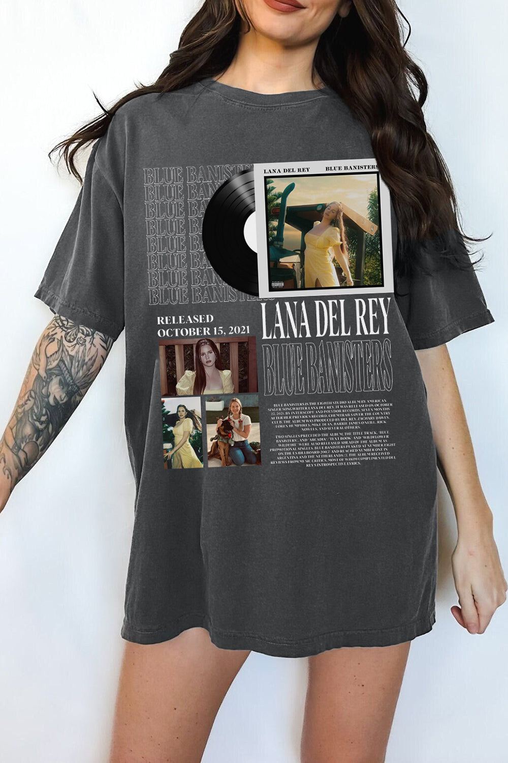 T-Shirt Limited Lana Merch, Shirt Limited Lana Del Rey Vintage For Women
