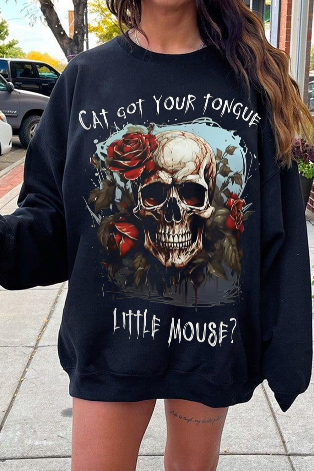 New Little Mouse Sweatshirt For Dark Romance Booktok Girls Sweatshirt