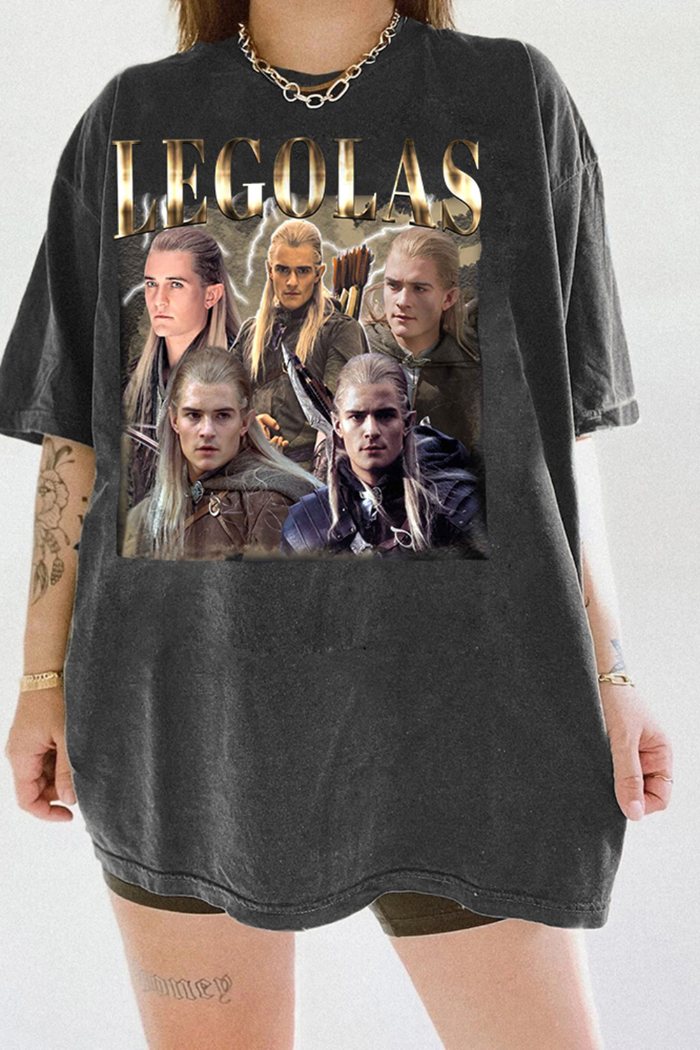 T-Shirt Limited Vintage Merch, Shirt Limited Vintage Legolas Graphic For Women