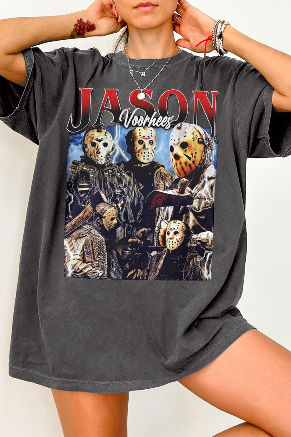 New T-Shirt Limited Jason Merch, Shirt Limited Jason Vorhees For Women