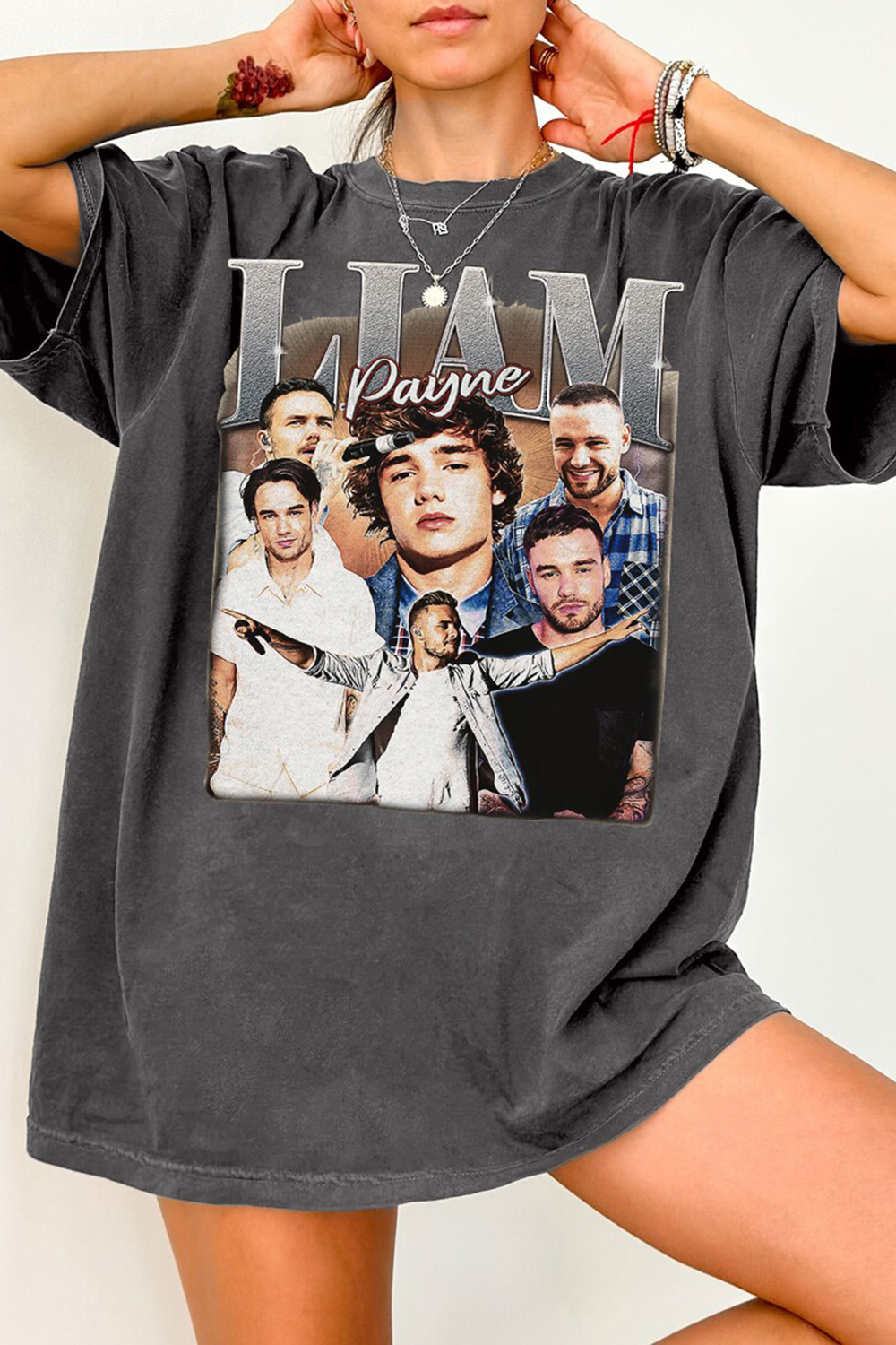 New T-Shirt Limited Liam Merch, Shirt Limited Liam Payne Rip For Women