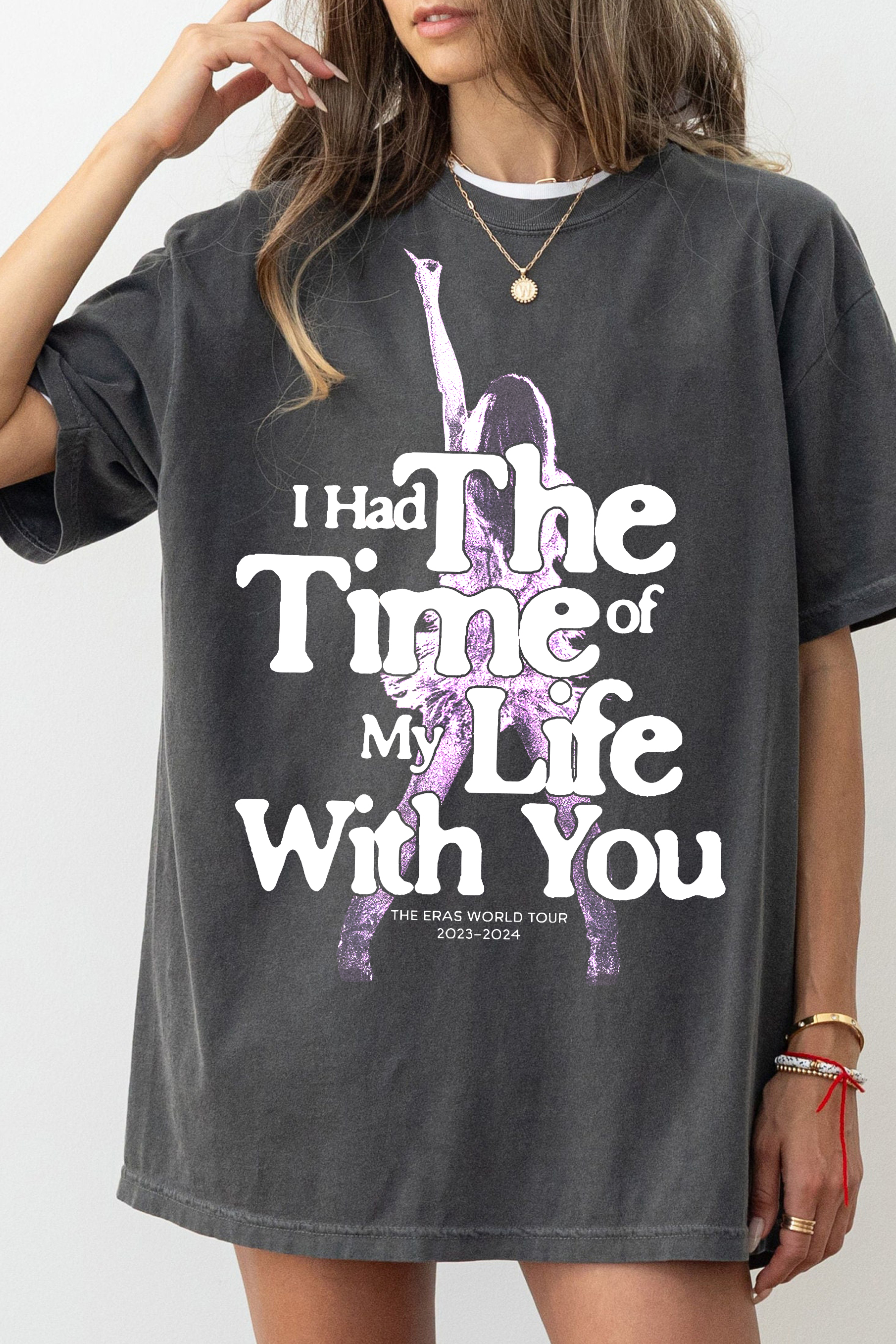 New T-Shirt Long Live Merch, Shirt Long Live The Eras Tour Ttpd Ver.4 For Women