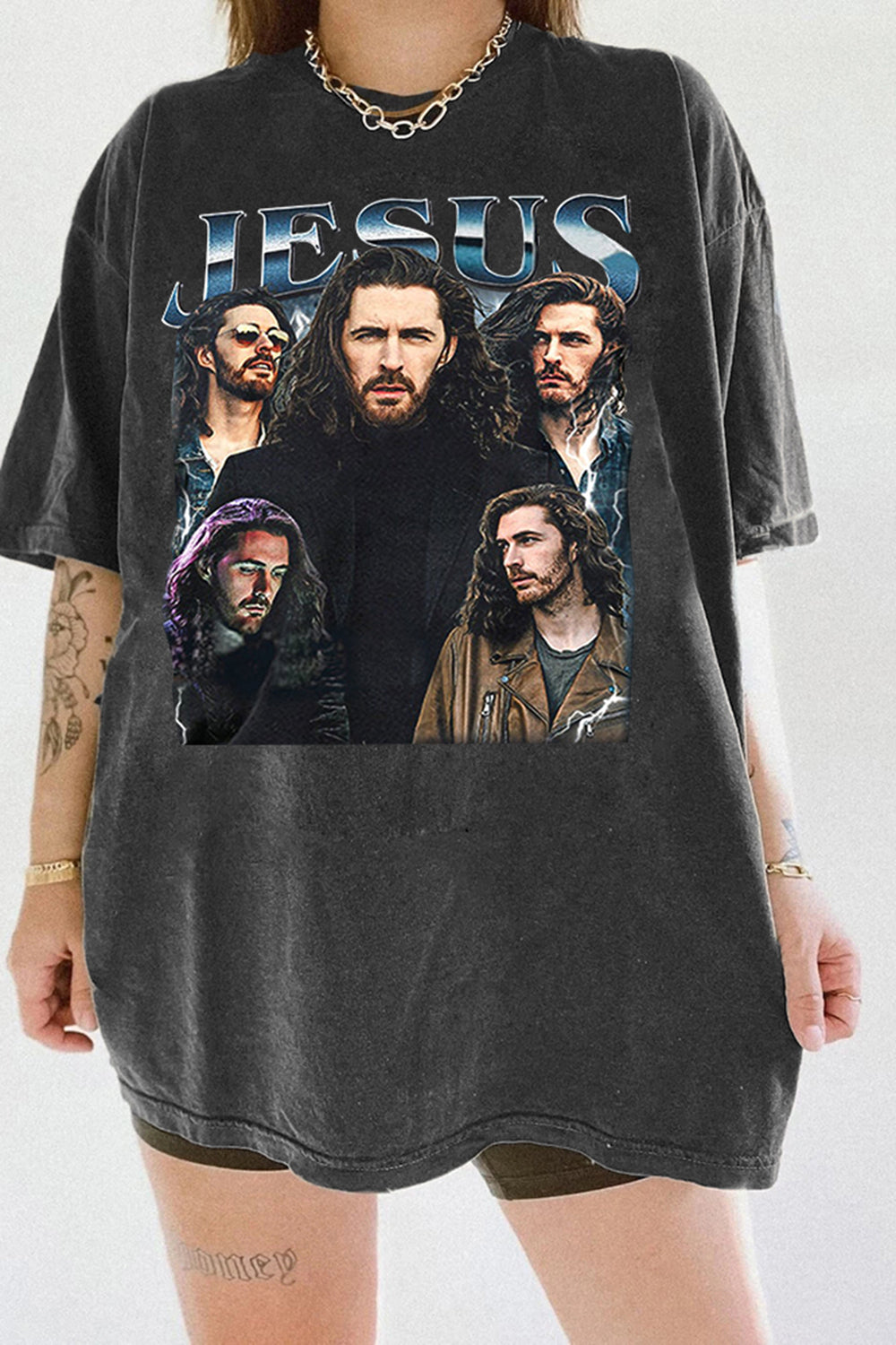 New T-Shirt Limited Hozier Merch, Shirt Limited Hozier Jesus Vintage For Women