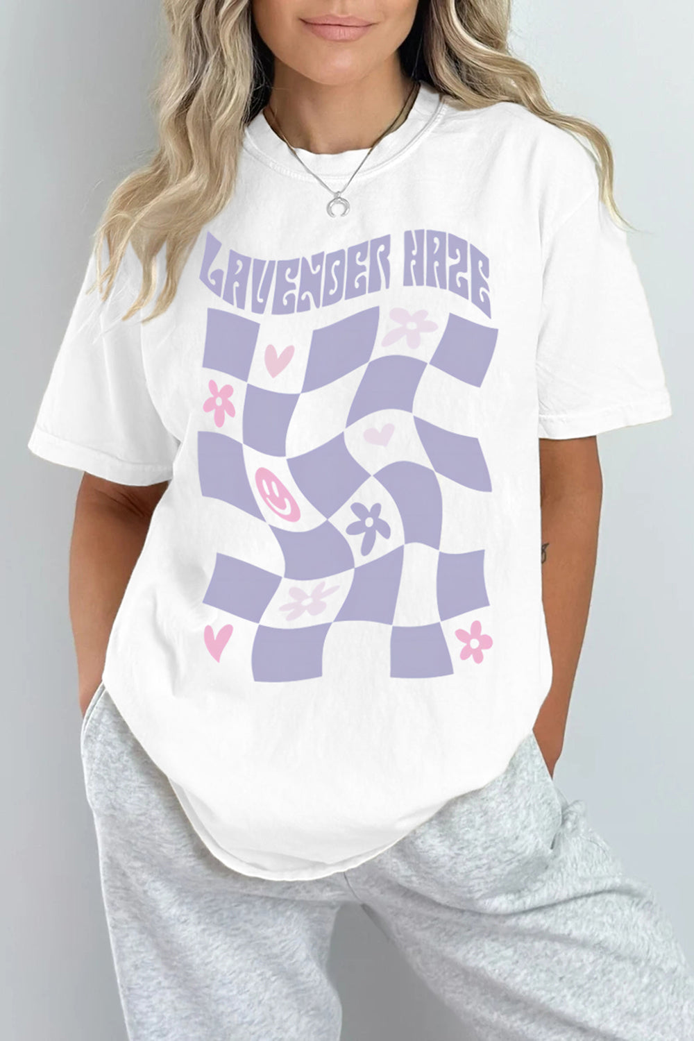 New T-Shirt Lavender Haze Merch, Shirt Lavender Haze Meet Me At Midnight Groovey For Women