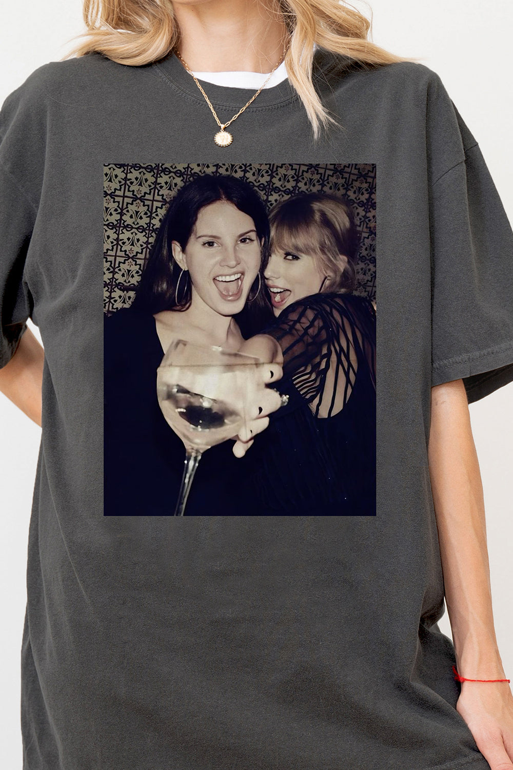 New T-Shirt Lana Del Merch, Shirt Lana Del Rey Taylor Swift Polaroid For Women