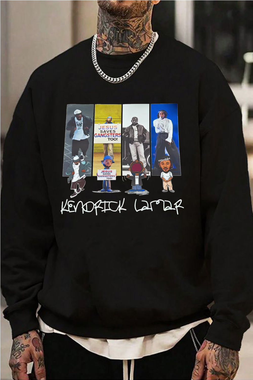New Kendrick Lamar Art Sweatshirt