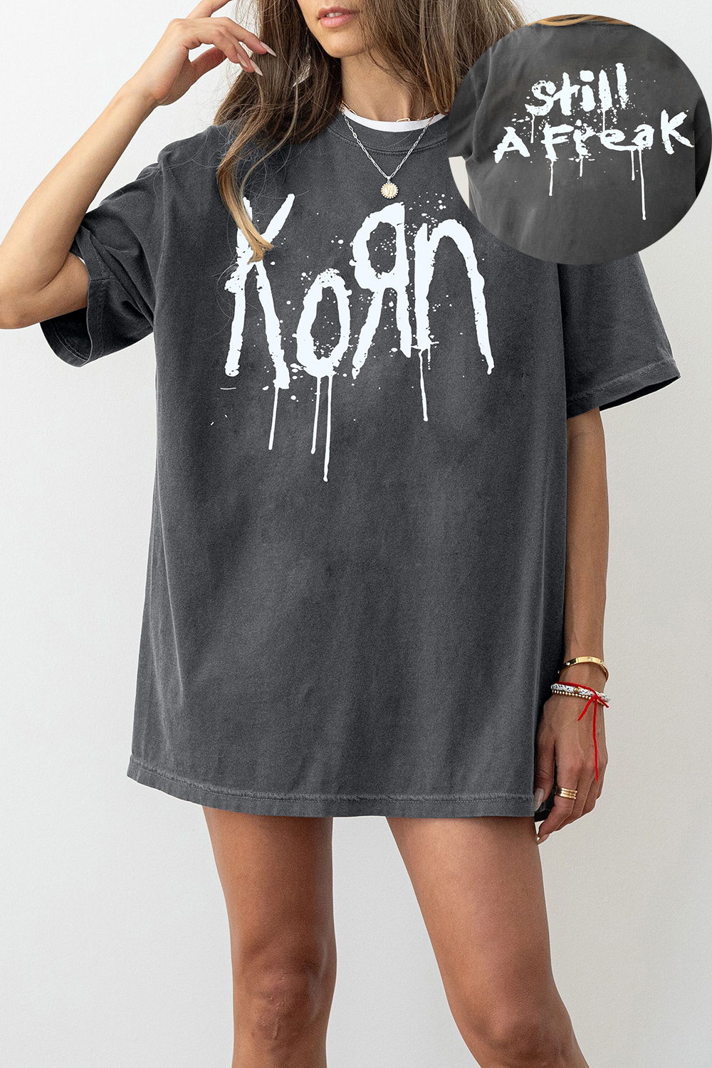 New T-Shirt Korn Band Merch, Shirt Korn Band Tour For Women