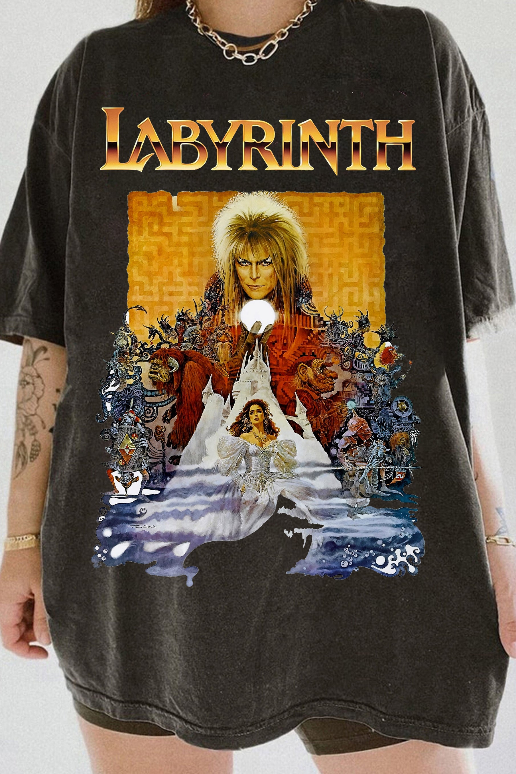 New T-Shirt Labyrinth  Merch, Shirt Labyrinth For Women