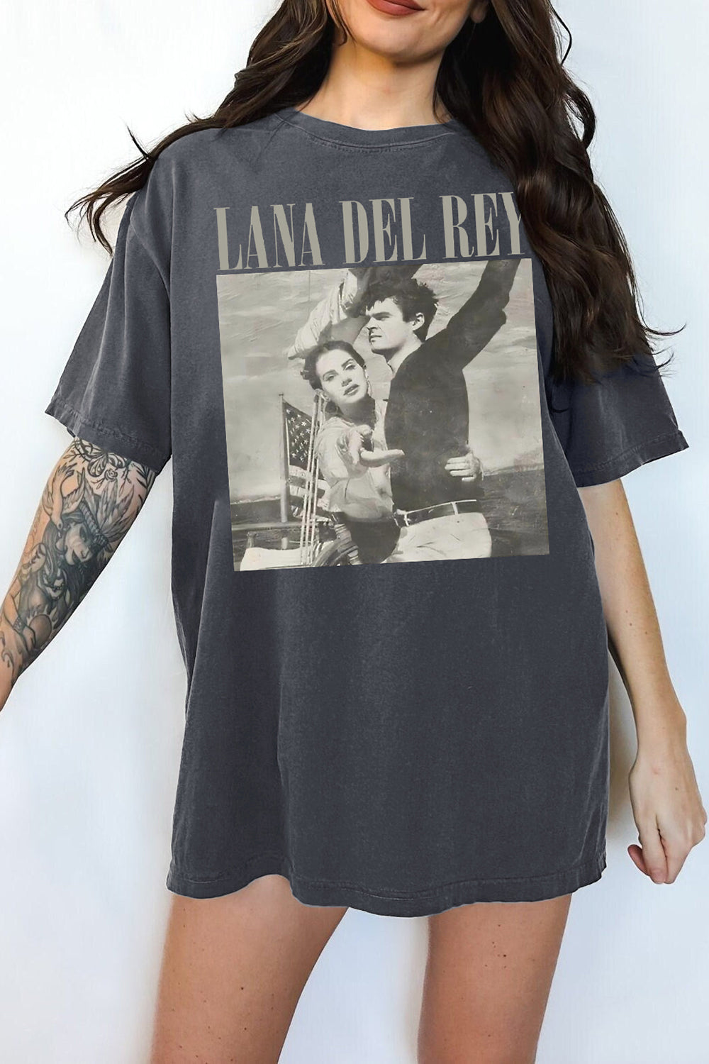 New T-Shirt Lana Del Merch, Shirt Lana Del Retro Vibe For Women