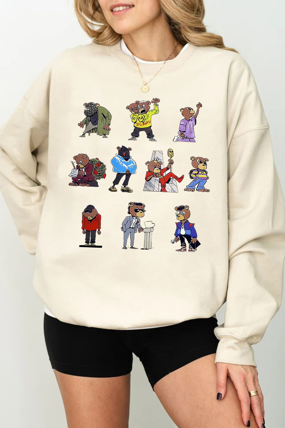 New Kanye Fans Print Women Sweatshirt