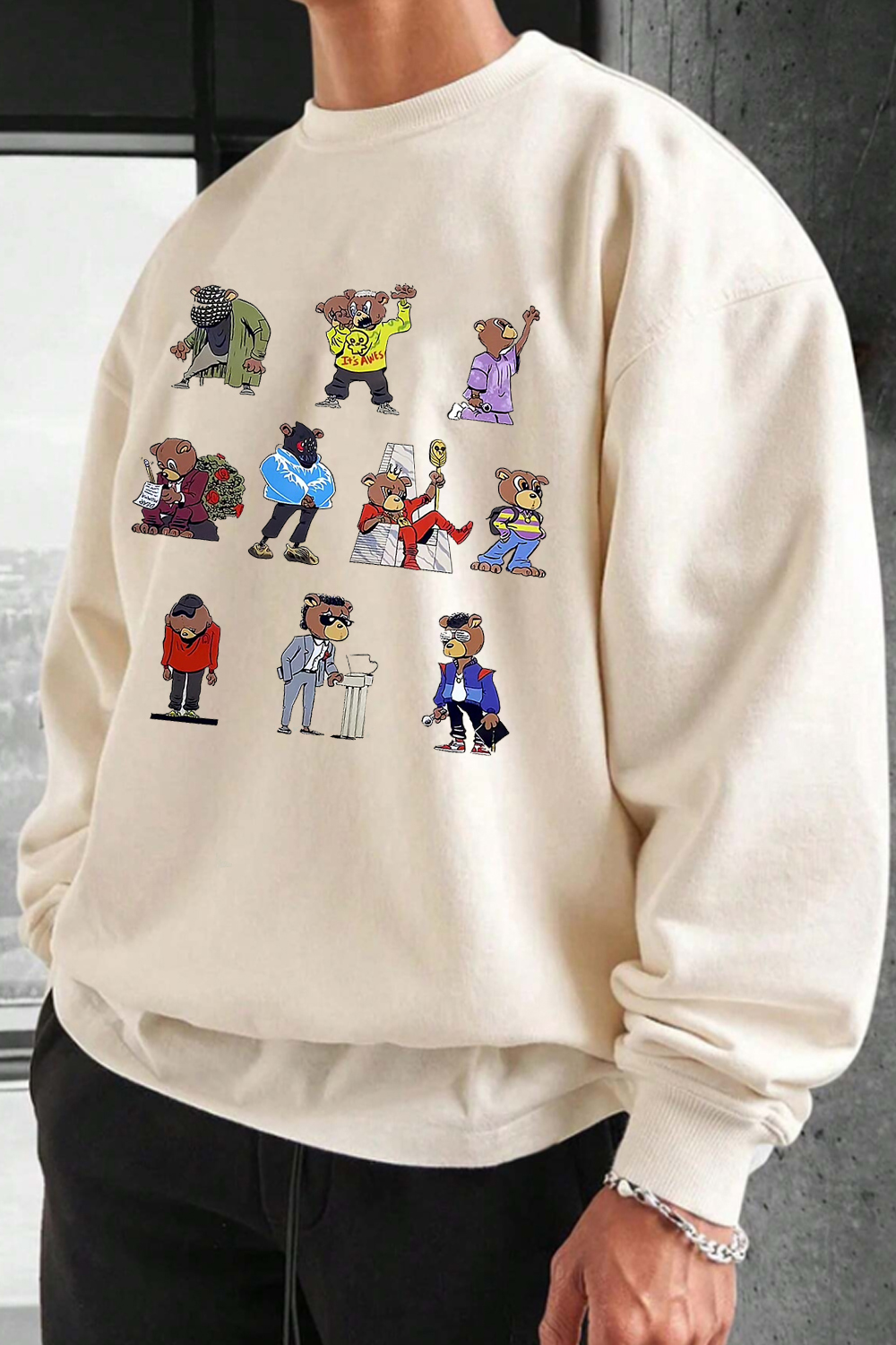 New Kanye Fans Print Sweatshirt