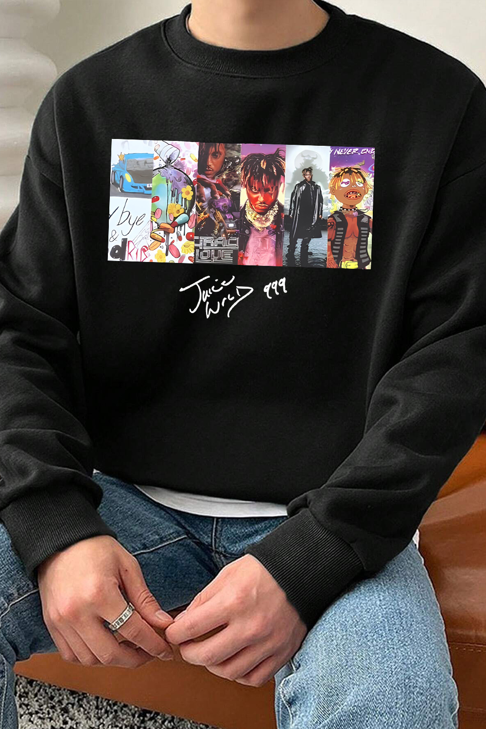 New Juice Wrld Best Albums Fleece Sweatshirt For Men