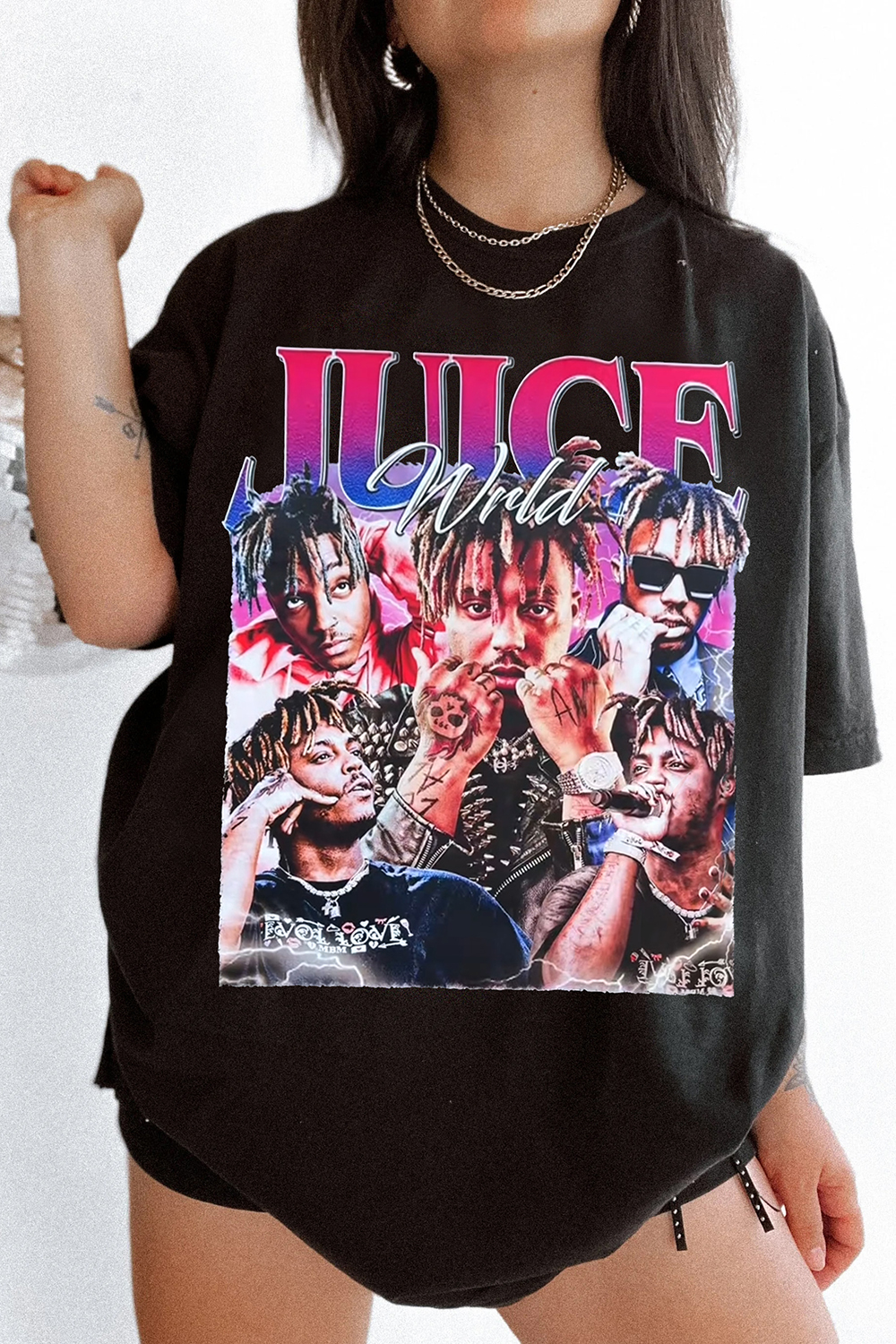 New T-Shirt Juice Wrld999 Merch, Shirt Juice Wrld999 Album For Women