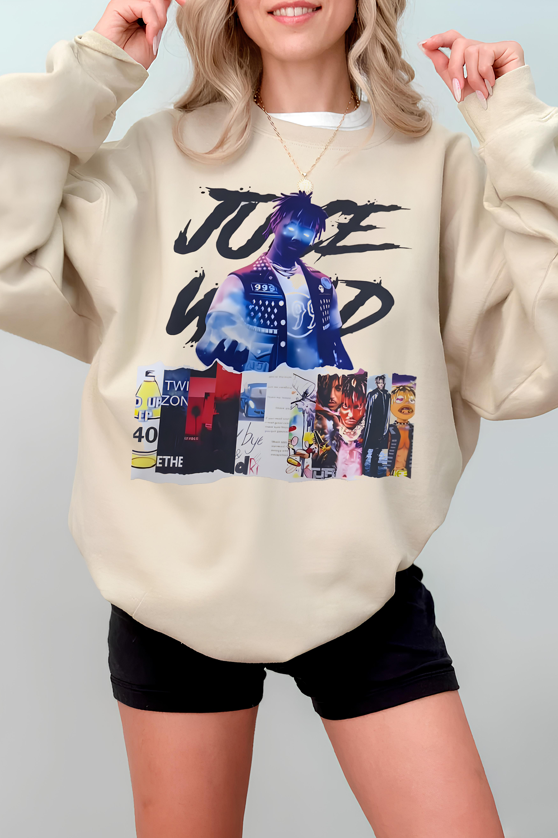 New Juice Wrld Best Albums Fleece Sweatshirt For Women