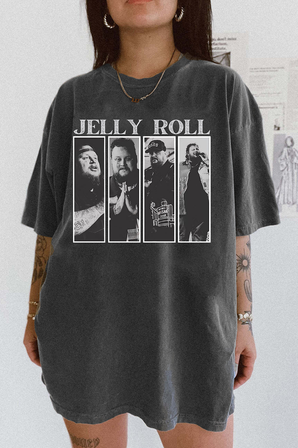 New T-Shirt Jelly Roll Merch, Shirt Jelly Roll For Women