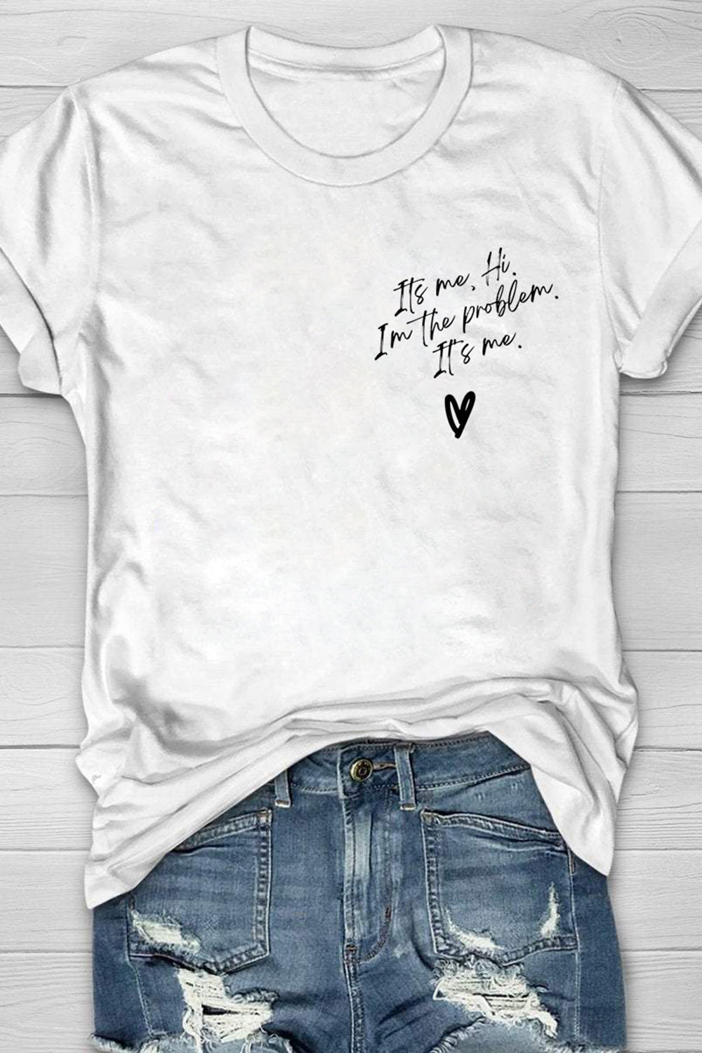 T-Shirt It'S Me Merch, Shirt It'S Me Hi I'M The Problem It'S Me For Women