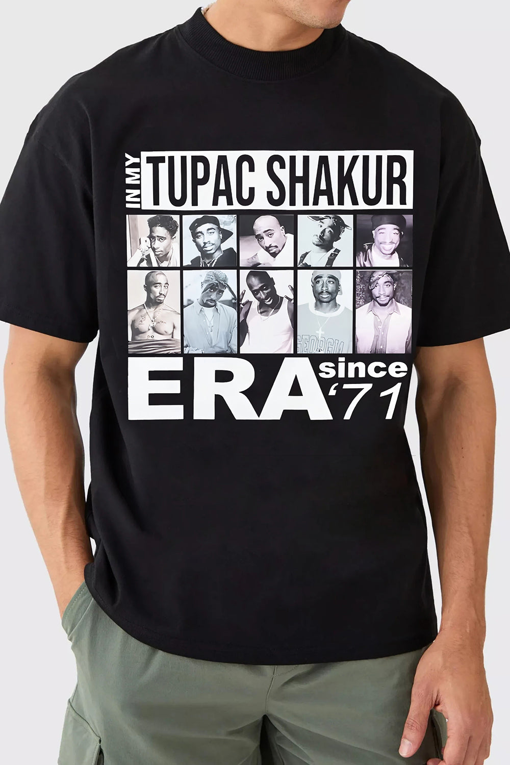 New T-Shirt In My Merch, Shirt In My 2Pac Era Graphic For Men