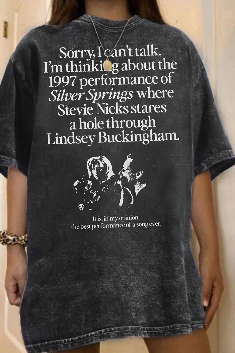T-Shirt I'M Thinking Merch, Shirt I'M Thinking About The 1997 Performance Of Silver Springs For Women