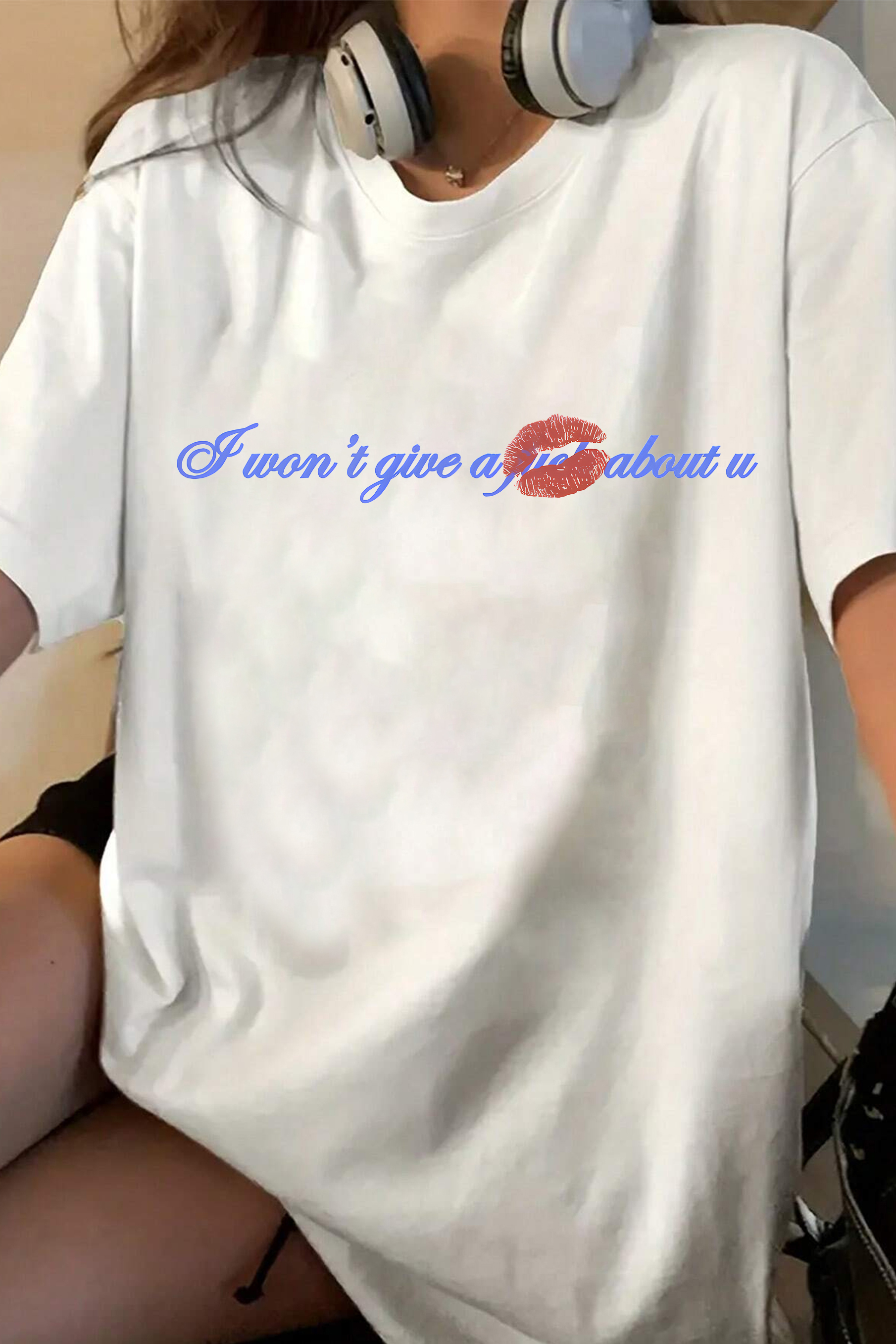 New T-Shirt I WonT Merch, Shirt I WonT Give A * About U For Women