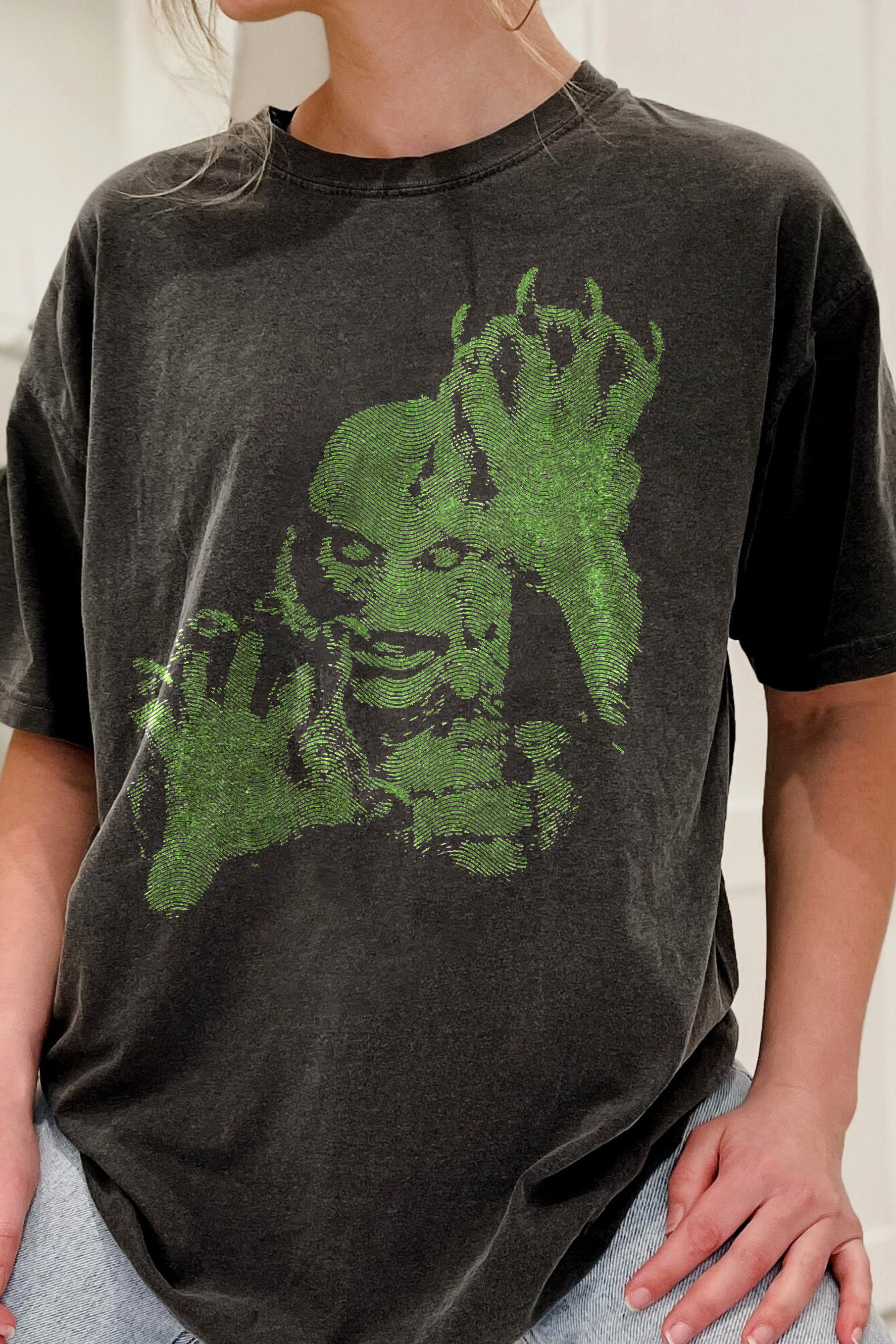 New T-Shirt Horror Top Merch, Shirt Horror Top Gillman Creature From The Black Lagoon For Women