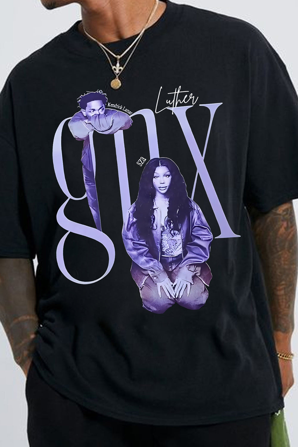 New T-Shirt Grand Nation Merch, Shirt Grand Nation Tour Sza Kendrick Merch For Men