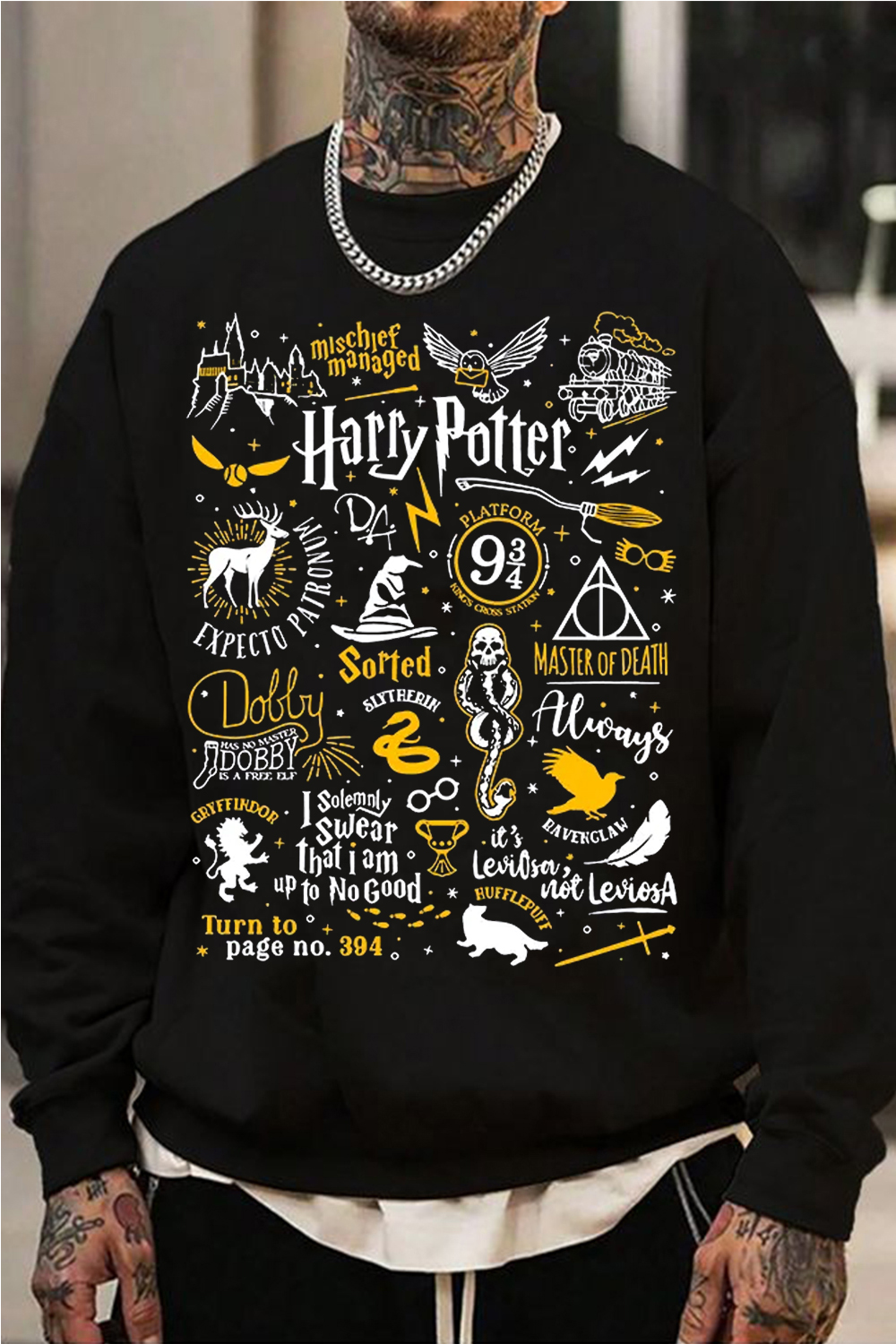 New Harry Potter Dialogue-Inspired Sweatshirt