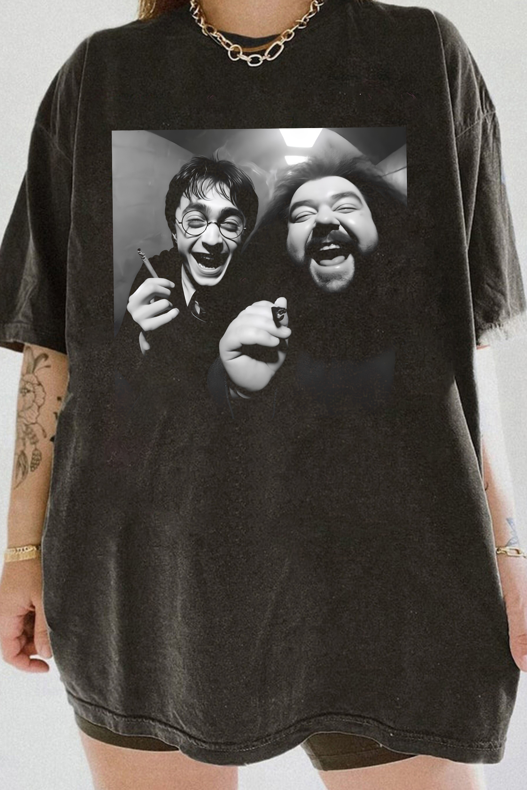 New T-Shirt Harry And Merch, Shirt Harry And Hagrid For Women