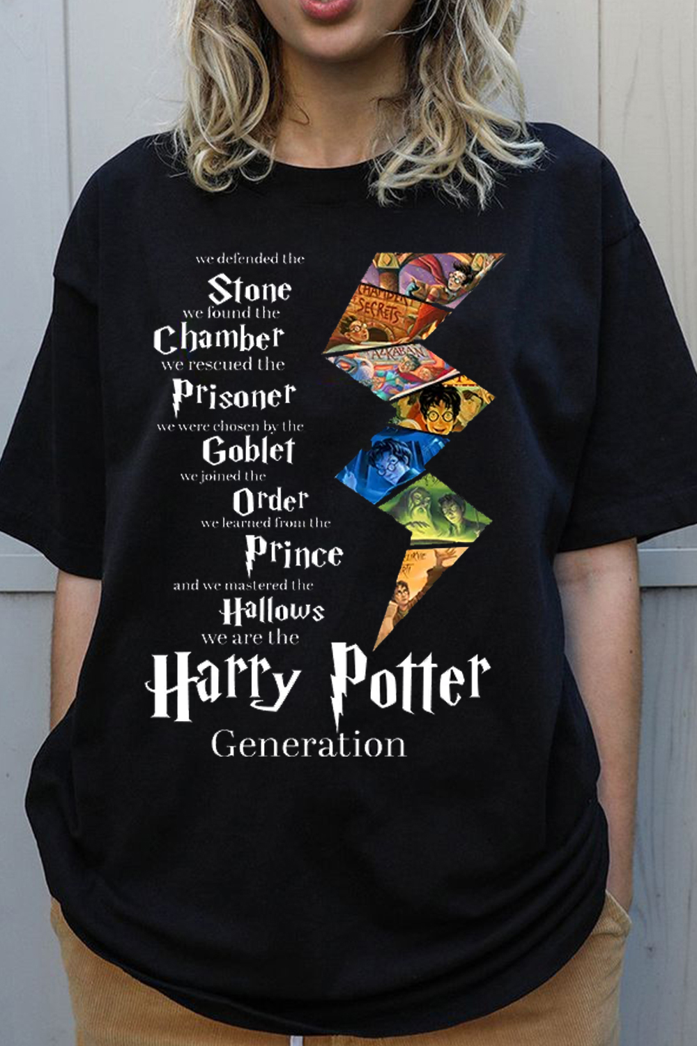 New T-Shirt Harry Potter Merch, Shirt Harry Potter  Hp Chapter