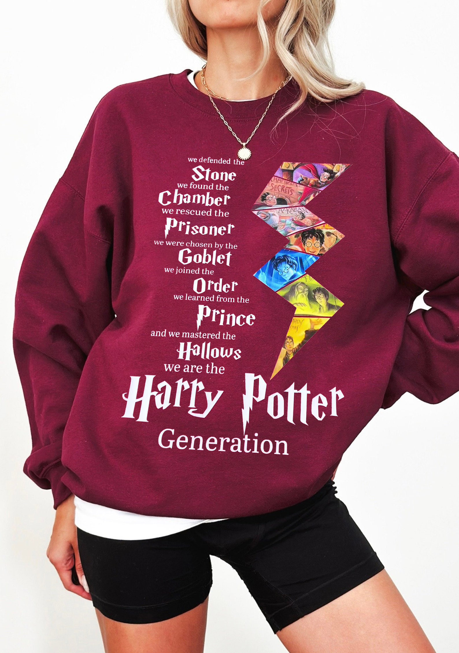 New Harry Potter With This Unique Sweatshirt