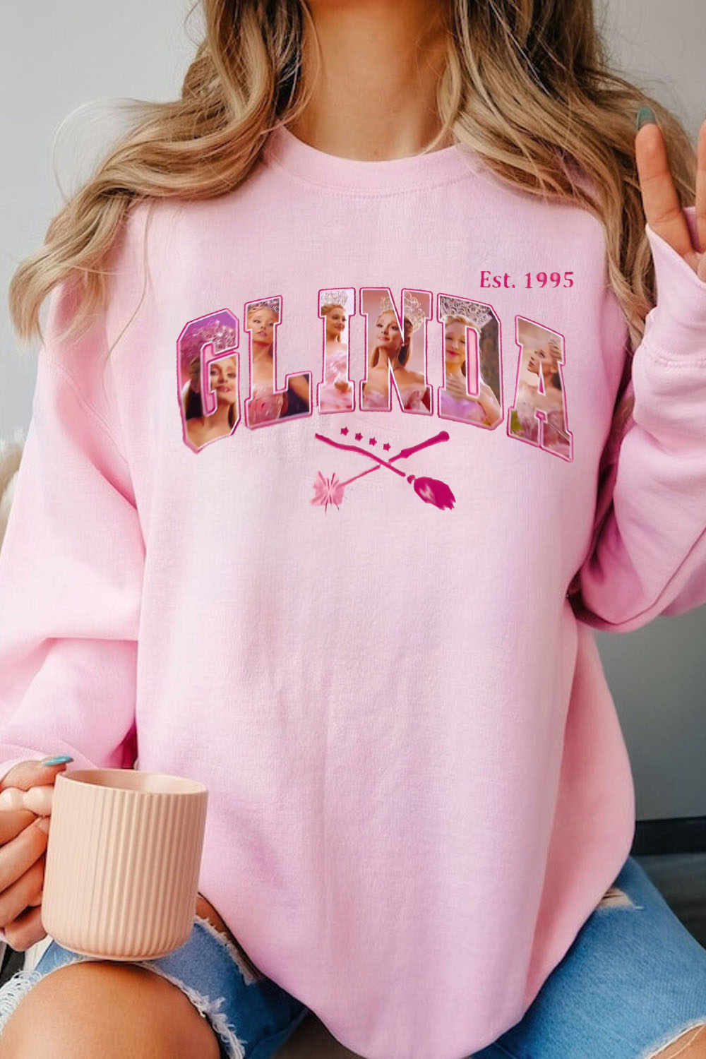 New Glinda Print Sweatshirt