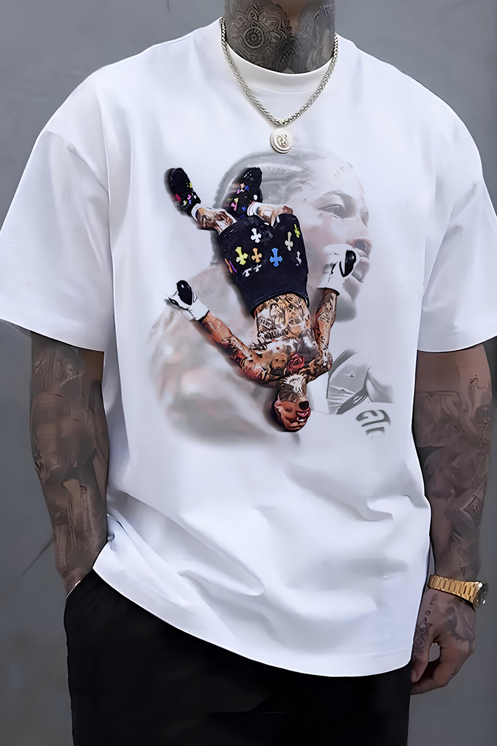 New T-Shirt Gervonta Tank Merch, Shirt Gervonta Tank Davis Flip For Men