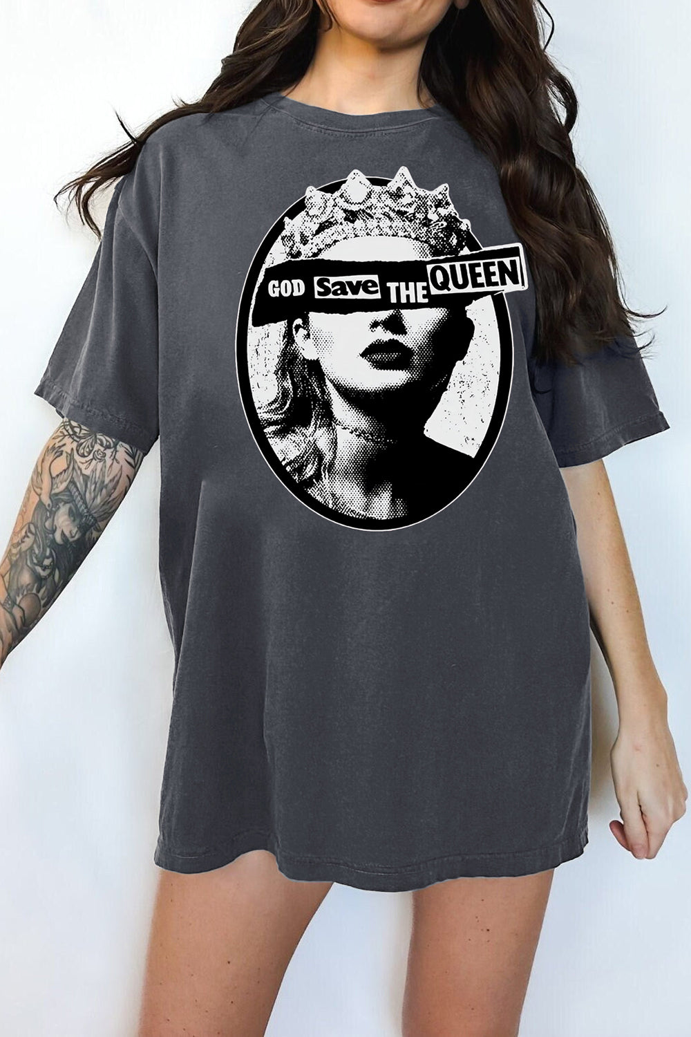 New T-Shirt God Save Merch, Shirt God Save The Queen Reputation Era Inspired For Women