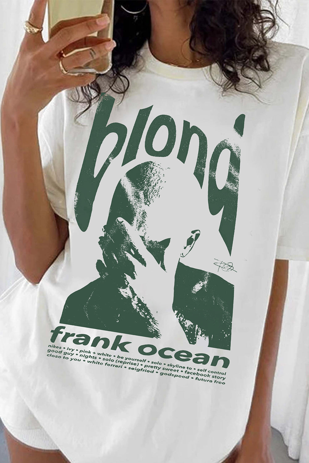 New T-Shirt Frank Ocean Merch, Shirt Frank Ocean Graphic For Women
