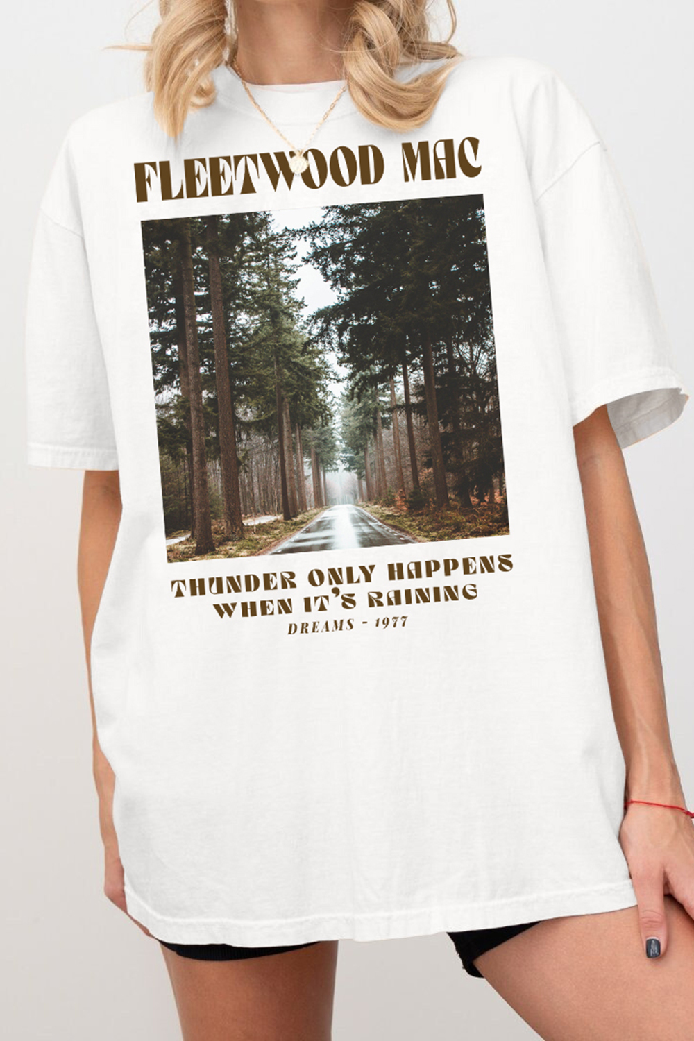 New T-Shirt Fleetwood Mac Merch, Shirt Fleetwood Mac Music For Women
