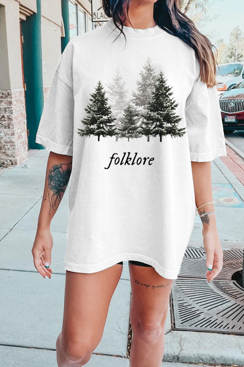 New T-Shirt Folklore Forest Merch, Shirt Folklore Forest Taylor Swift For Women