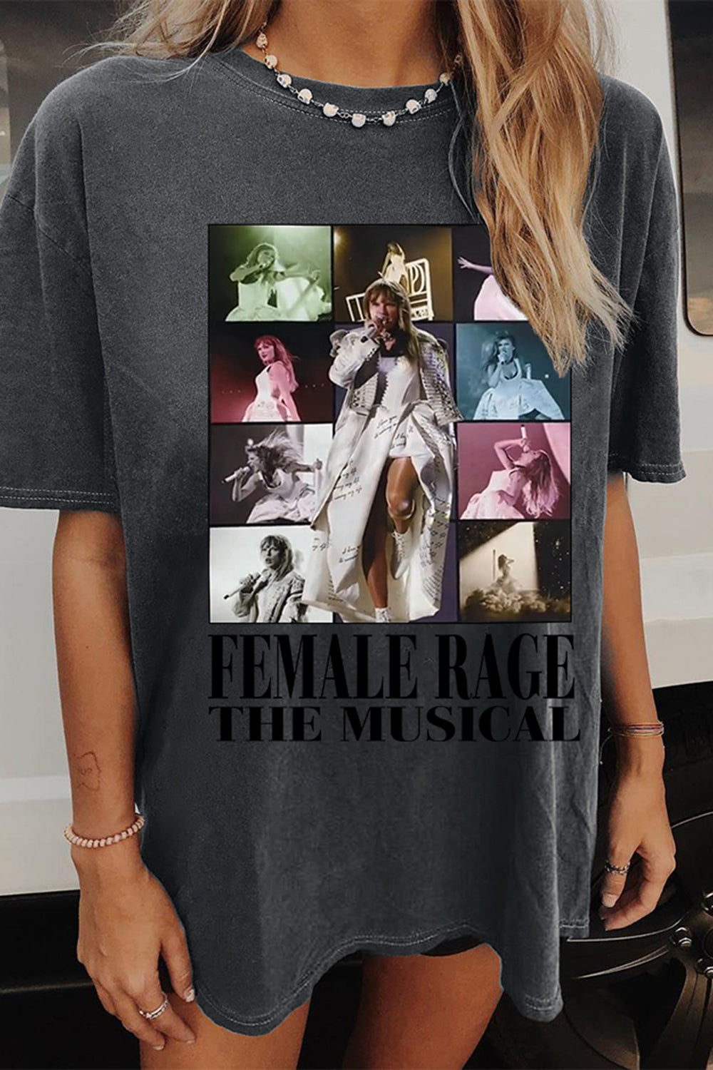 New T-Shirt Female Rage Merch, Shirt Female Rage Ts Tour Graphic For Women