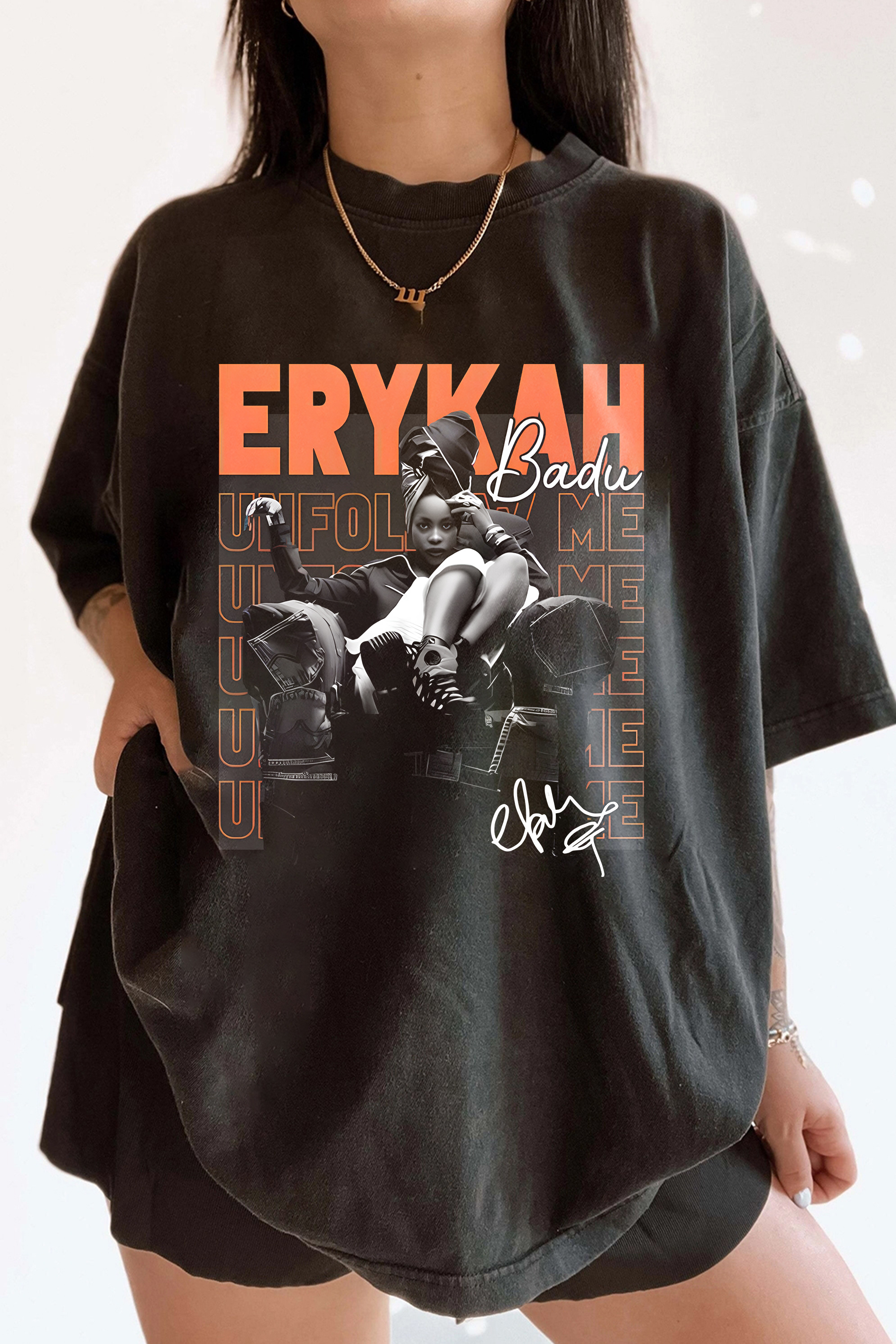 New T-Shirt Erykah  Merch, Shirt Erykah For Women