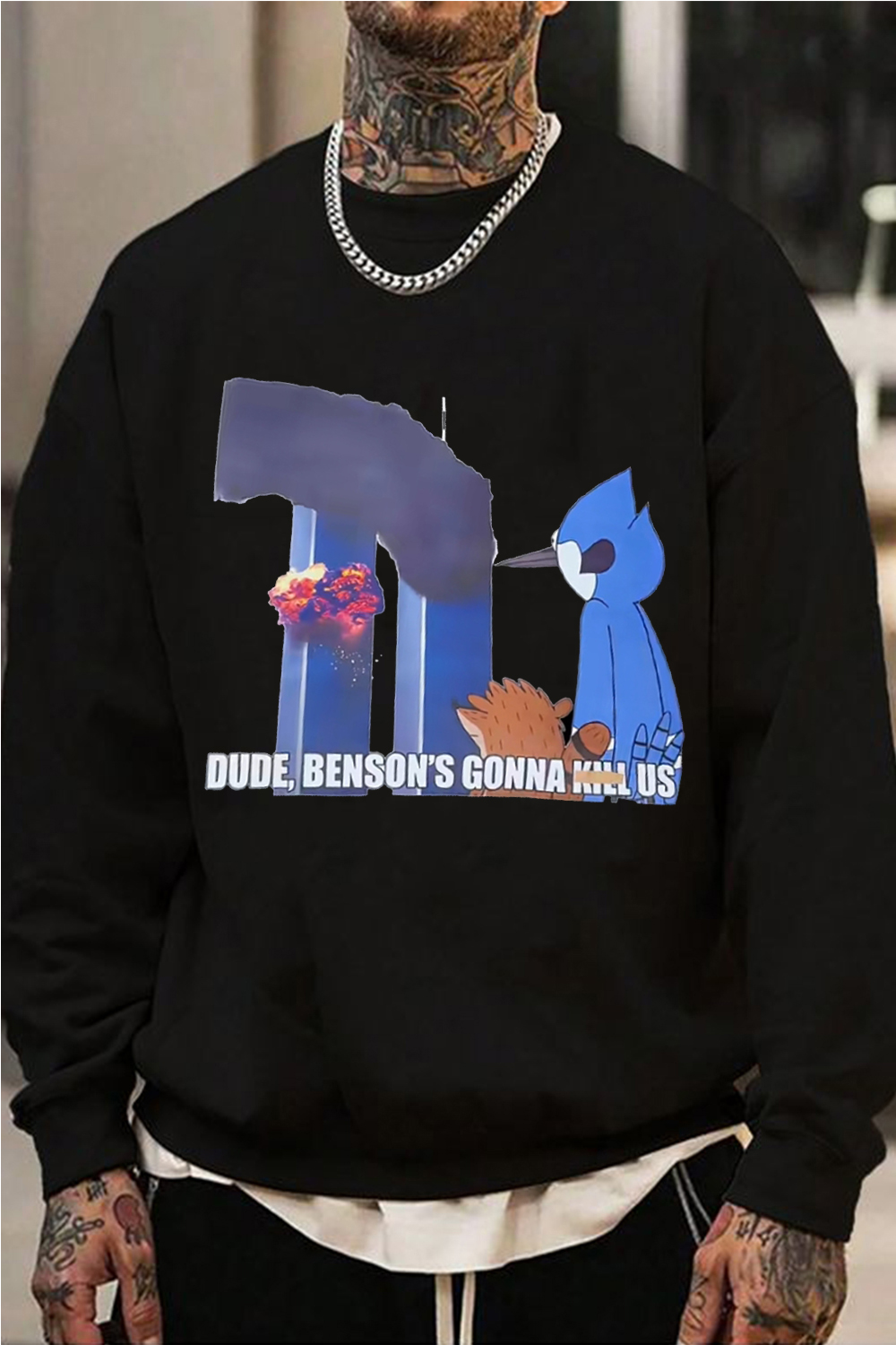 New Dudebenson Round Neck Sweatshirt