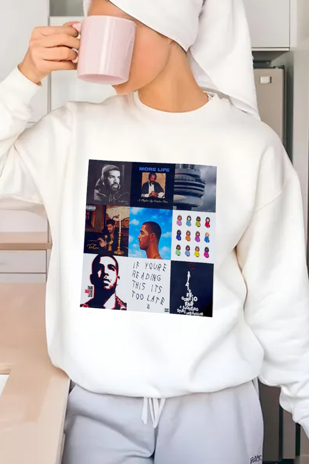 New Drake Crew Neck Sweatshirt