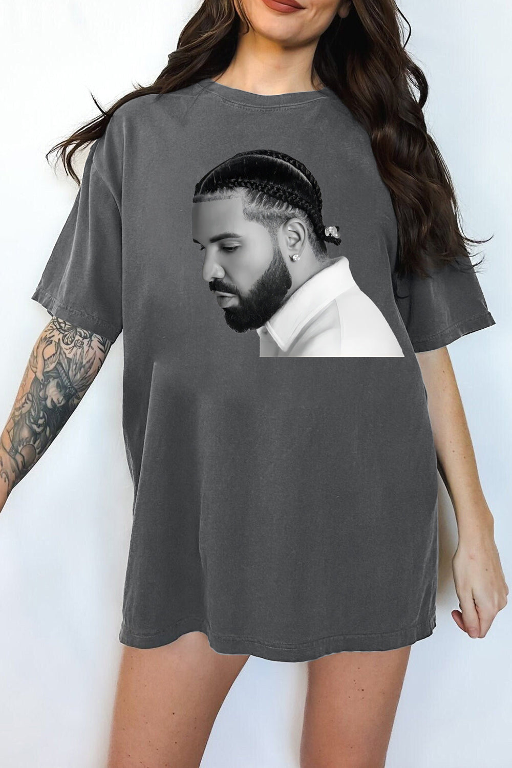 New T-Shirt Drake Portrait Merch, Shirt Drake Portrait For Women