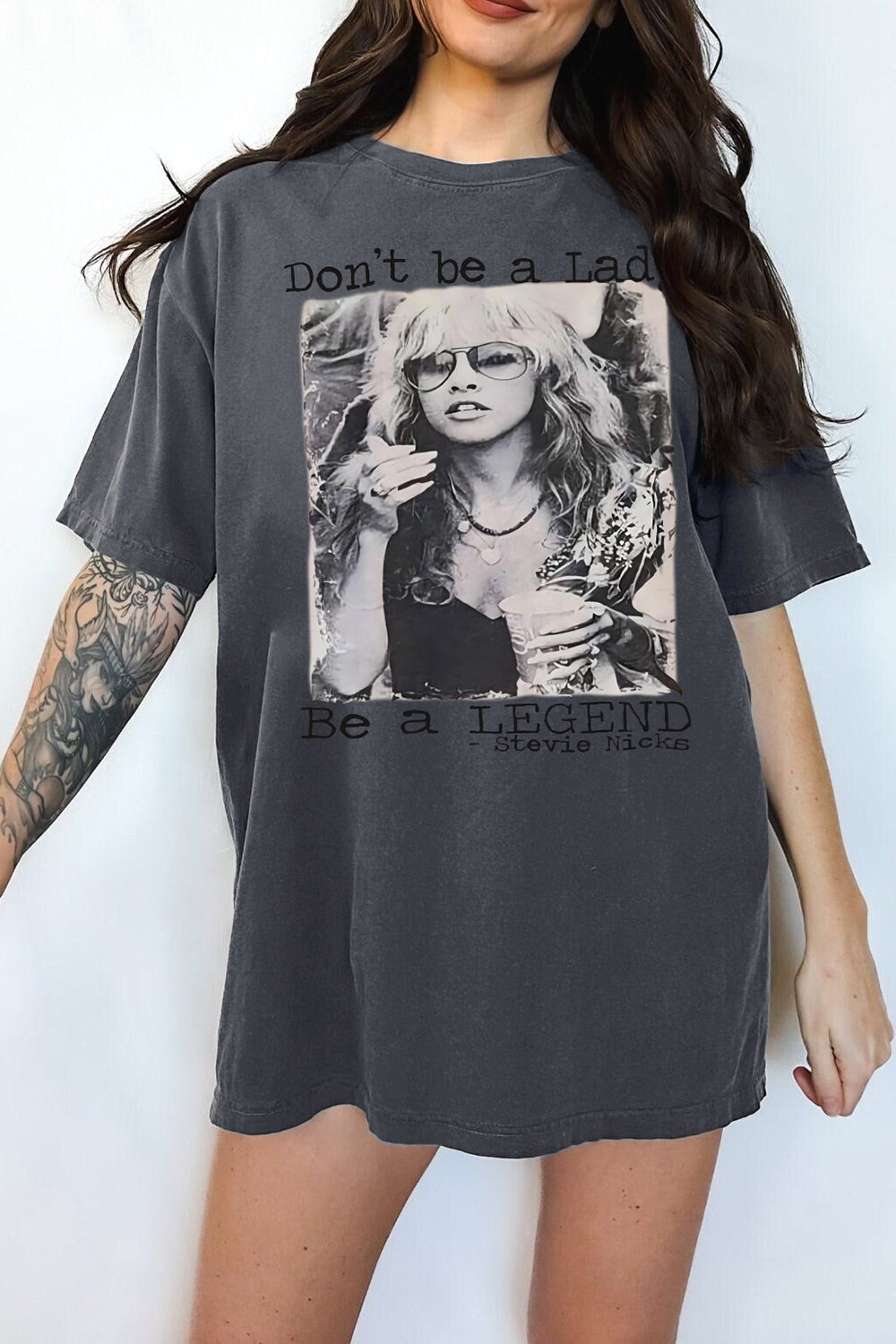 T-Shirt Dont Be Merch, Shirt Dont Be A Lady Be A Legeng Stevie Nicks For Women
