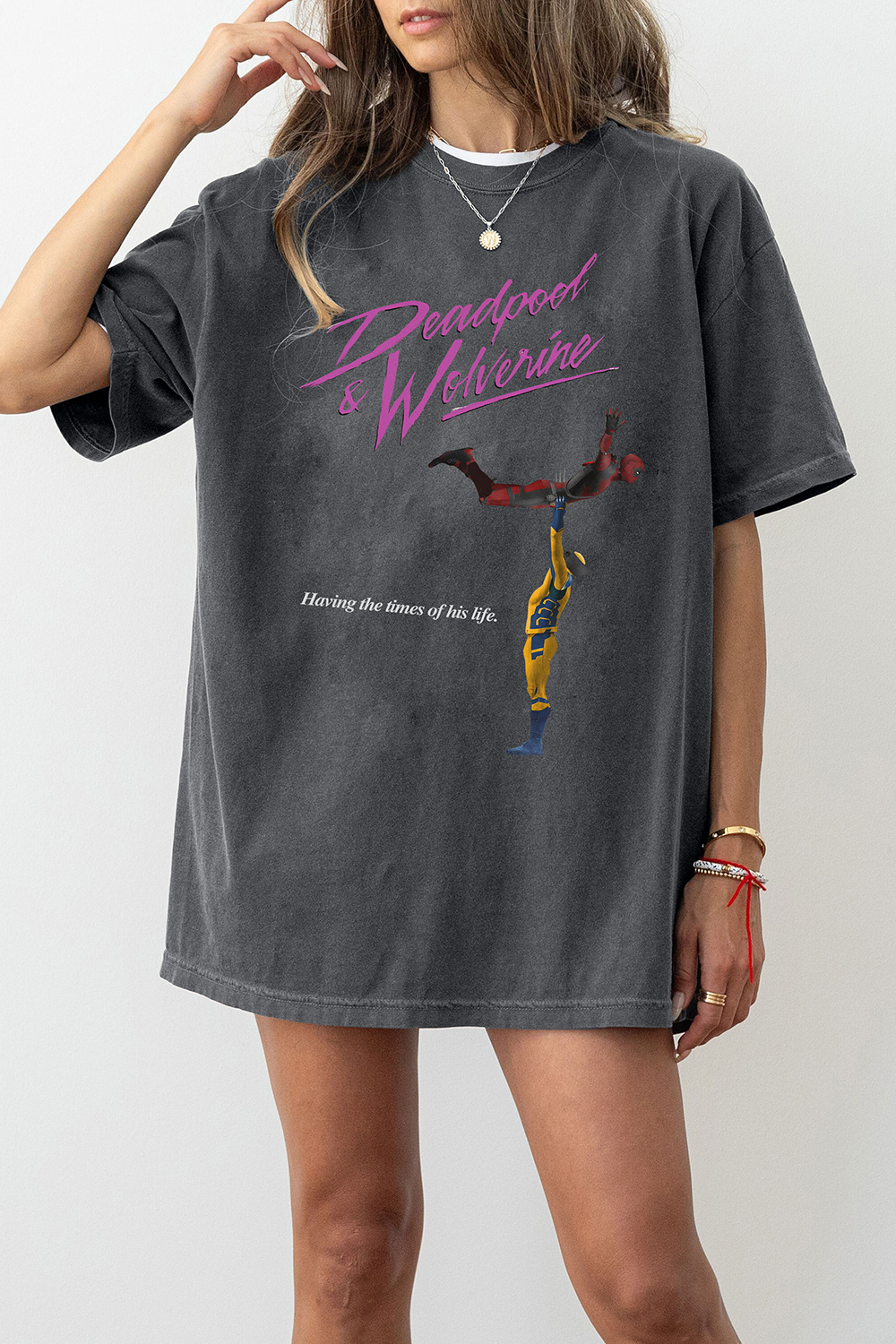 T-Shirt Deadpool And Merch, Shirt Deadpool And Wolverine For Women