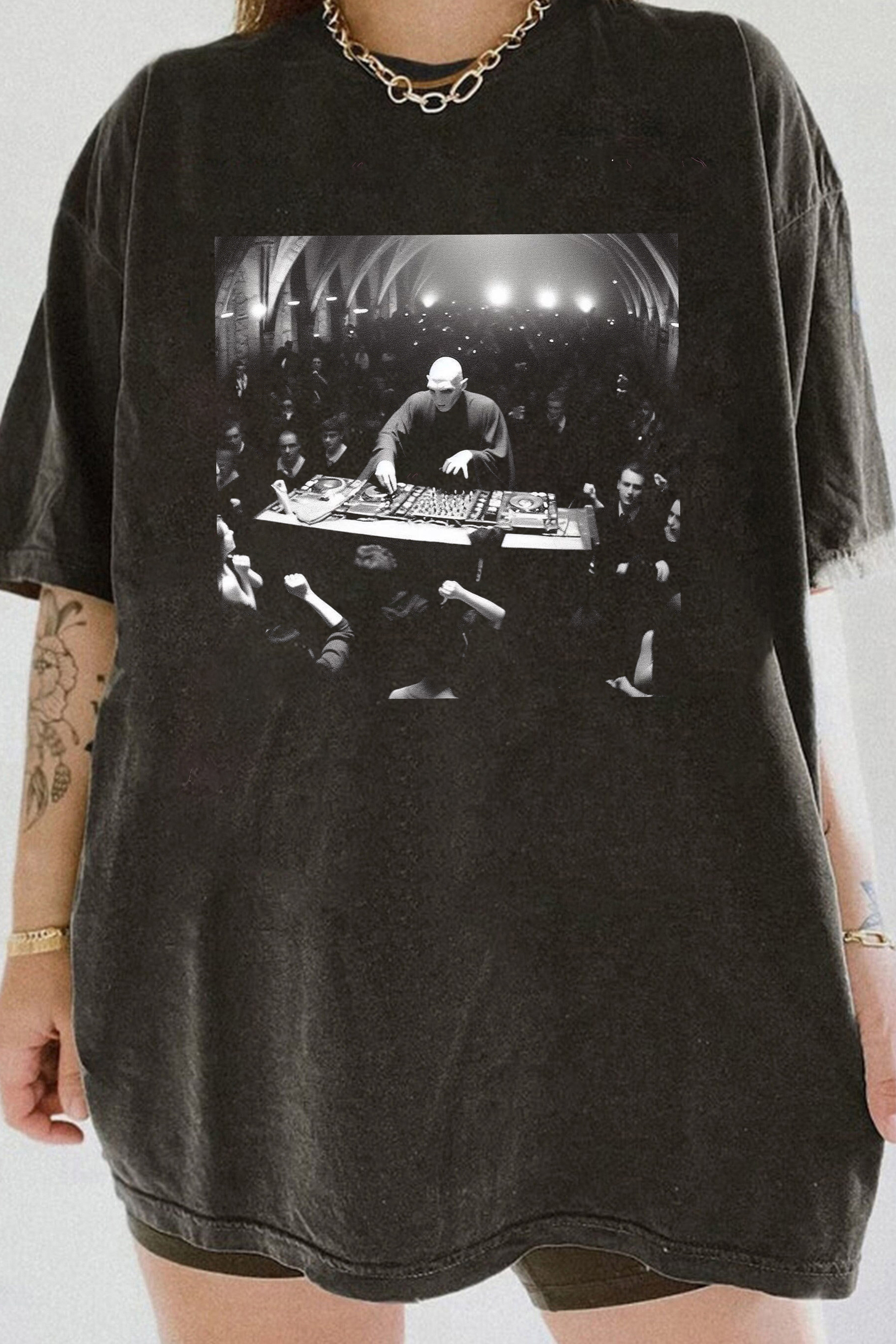 New T-Shirt Dj Dark Merch, Shirt Dj Dark Lord Hp Fan For Women