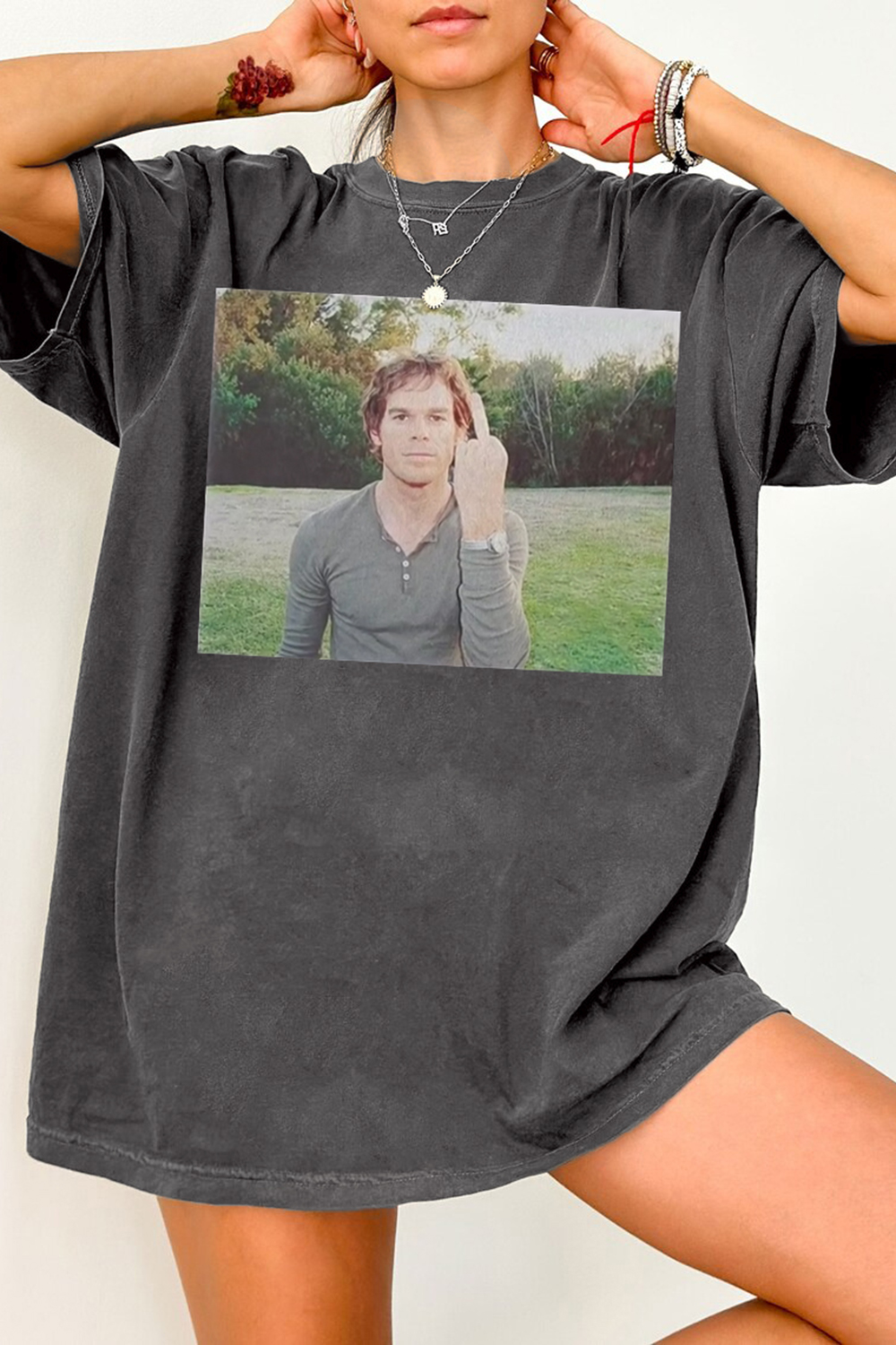 New T-Shirt Dexter Morgan Merch, Shirt Dexter Morgan Graphic For Women