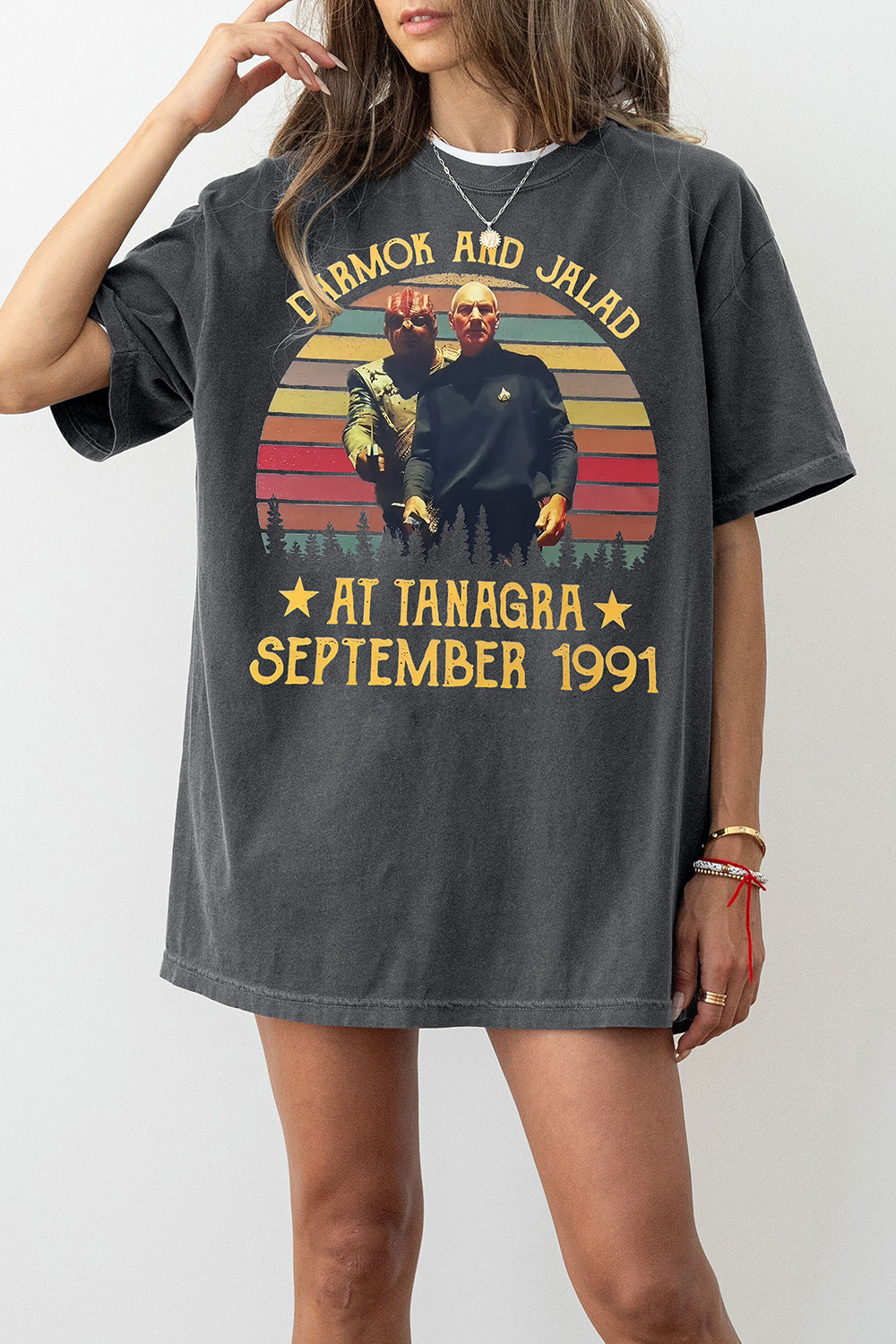 New T-Shirt Darmok And Merch, Shirt Darmok And Jalad At Tanagra September Startrek For Women