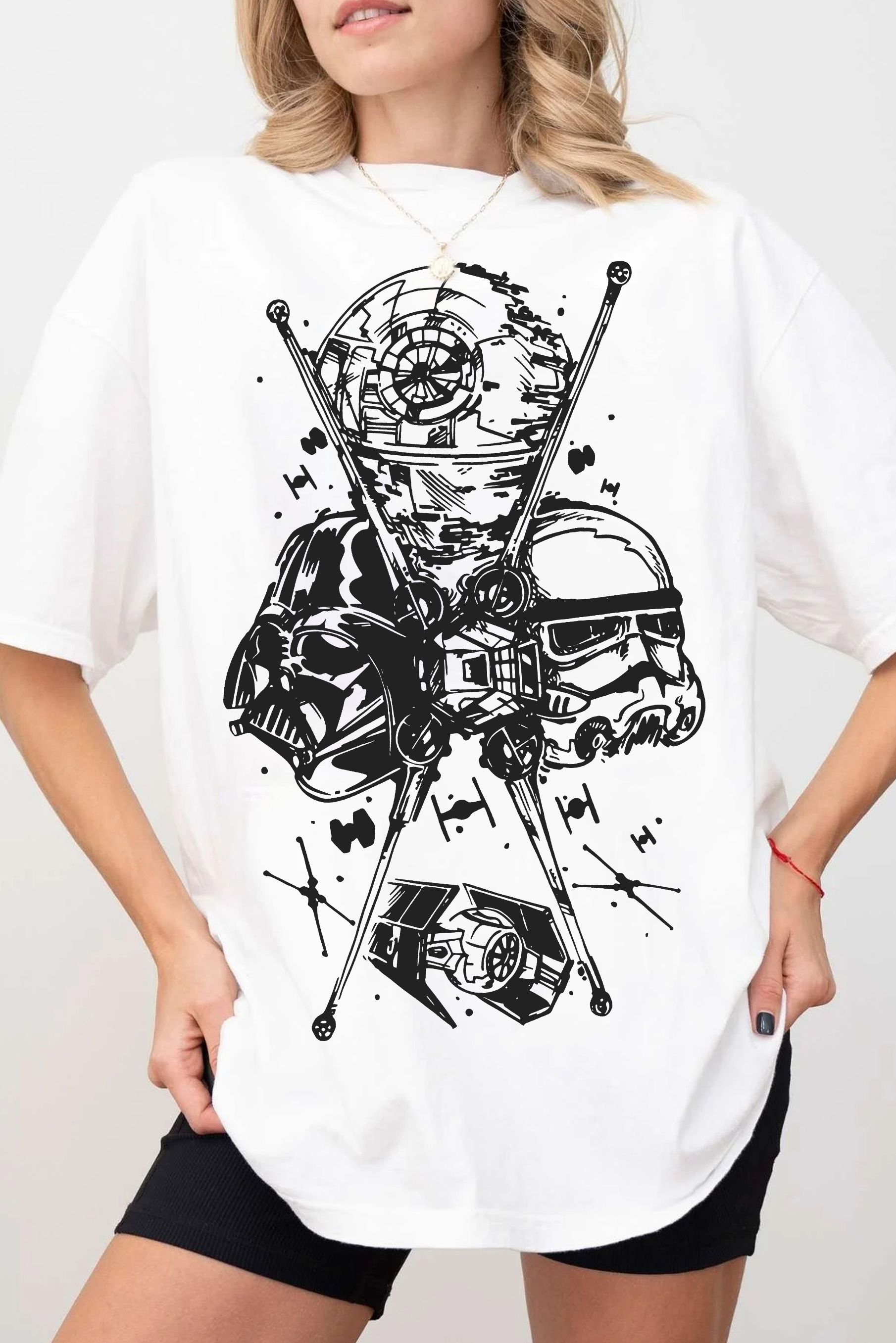 New T-Shirt Dark Side Merch, Shirt Dark Side Star Wars For Women