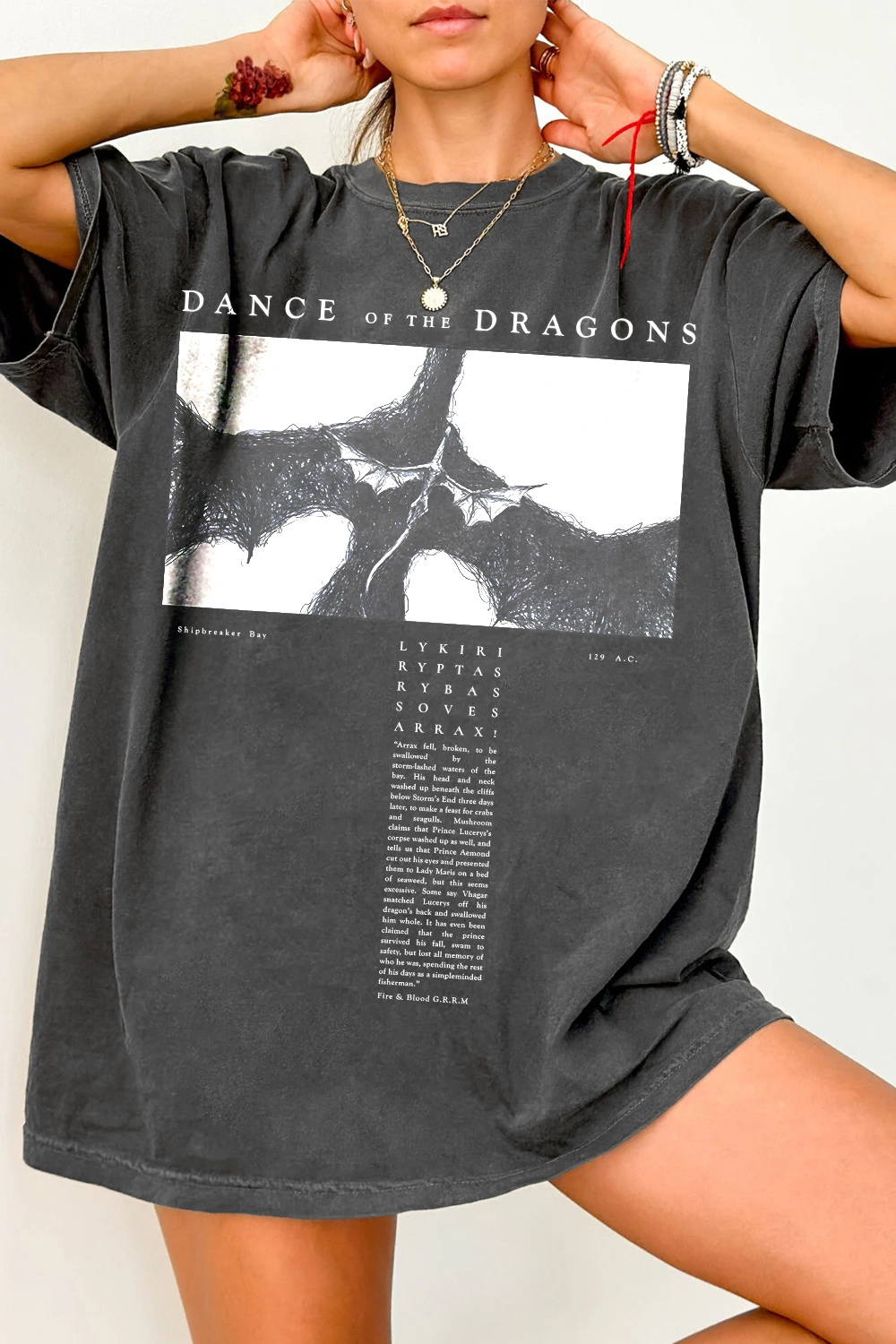 New T-Shirt Dance Of Merch, Shirt Dance Of The Dragons Hotd For Women