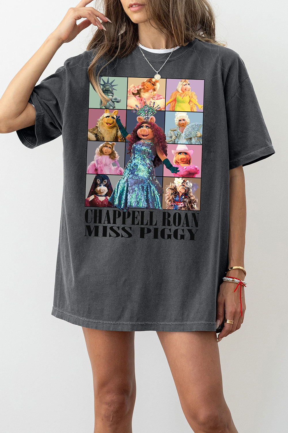 T-Shirt Chappell Roan Merch, Shirt Chappell Roan Hot To Go Miss Piggy Muppets For Women