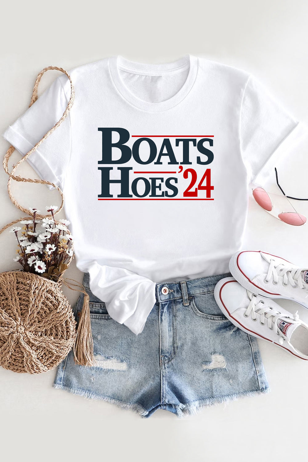 T-Shirt Boats & Merch, Shirt Boats & Hoes 2024 For Women